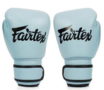 Genuine Leather Boxing Gloves - BGV20 PASTEL BLUE