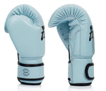 Genuine Leather Boxing Gloves - BGV20 PASTEL BLUE