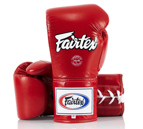 Fairtex Pro Competition Gloves - Locked Thumb - BGL6-LEATHER